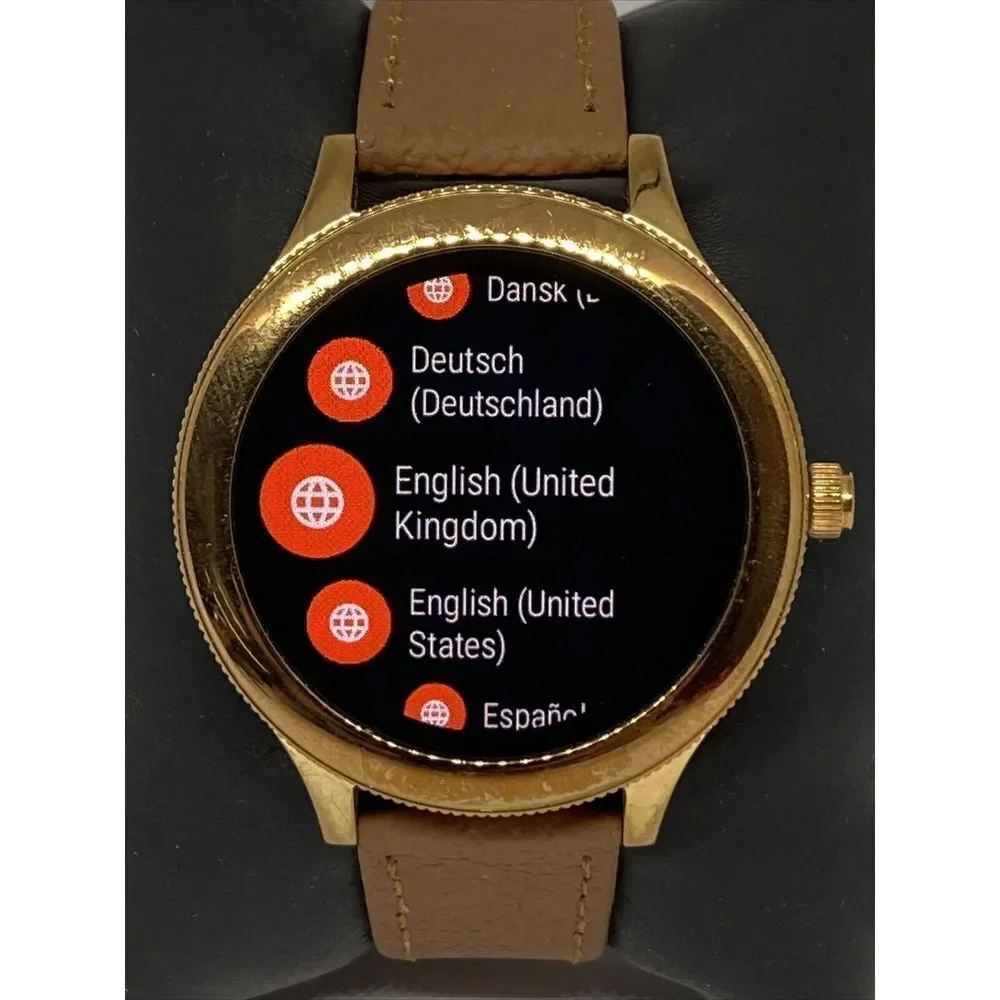 Fossil Gen 3 Authentic Genuine Smart Watch Custom Band FTW6005 PD356